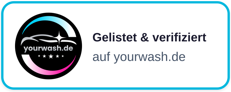 Gelistet und verifiziert auf yourwash.de